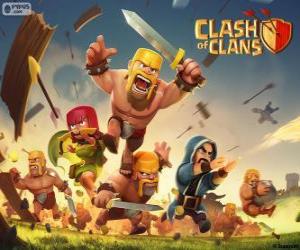 Puzzle Στρατεύματα, Clash of Clans